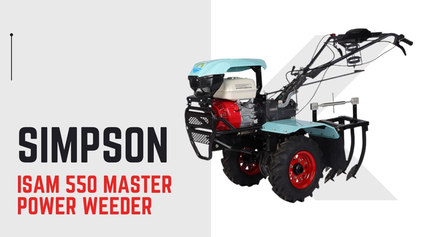 ISAM 550 Master power weeder ISAM 550 Master power weeder
